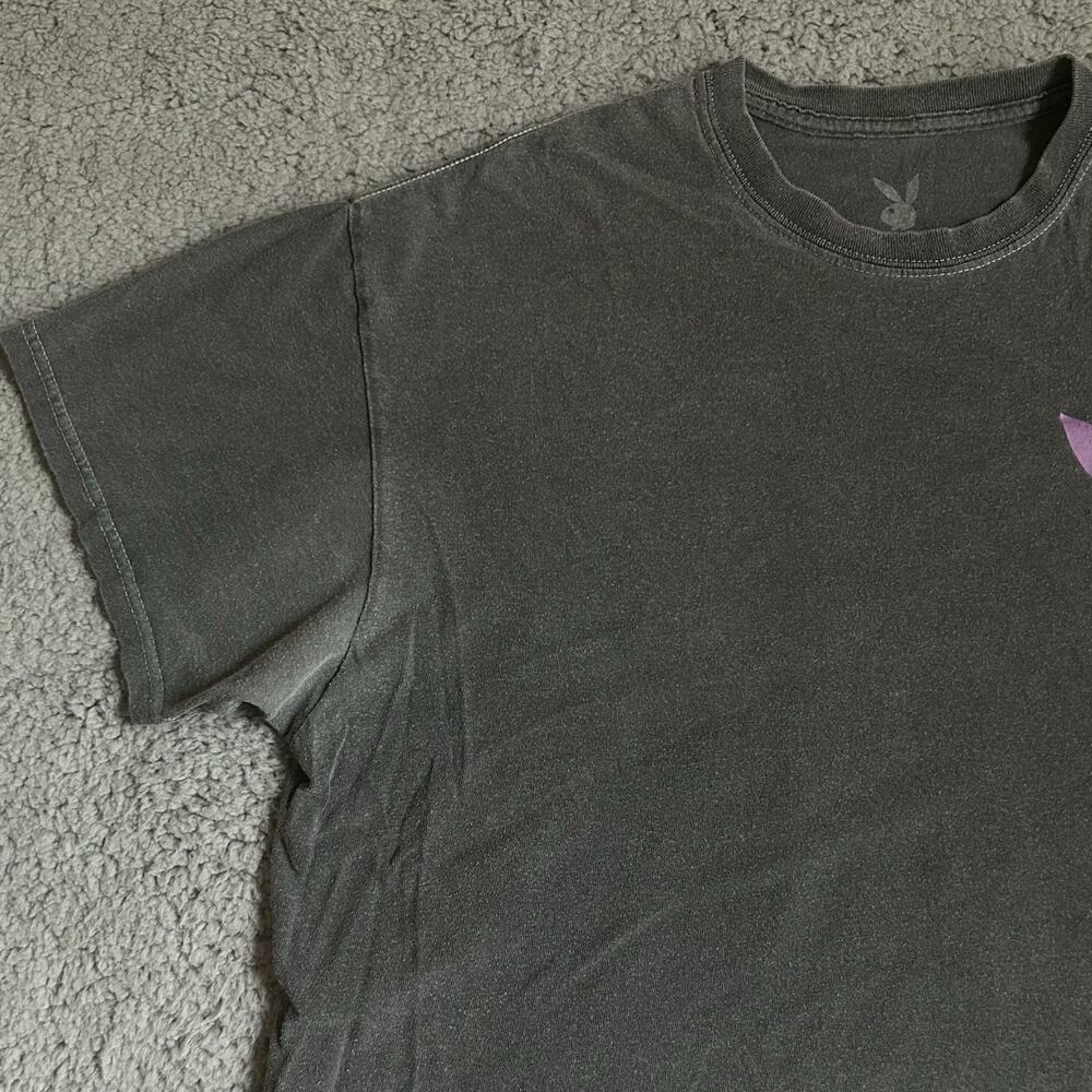 Playboy Men’s Graphic Pin Up T Shirt Size Large October 1968 Graphic Black - Picture 3 of 14